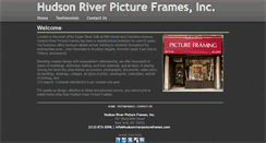 Desktop Screenshot of hudsonriverpictureframes.com